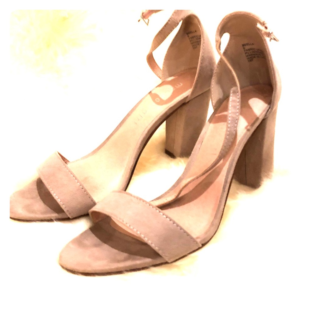 Madden Girl Beela Blush Dress Sandals